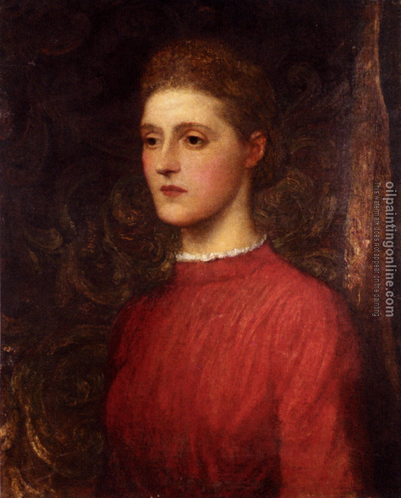 Watts, George Frederick - Portrait Of A Lady